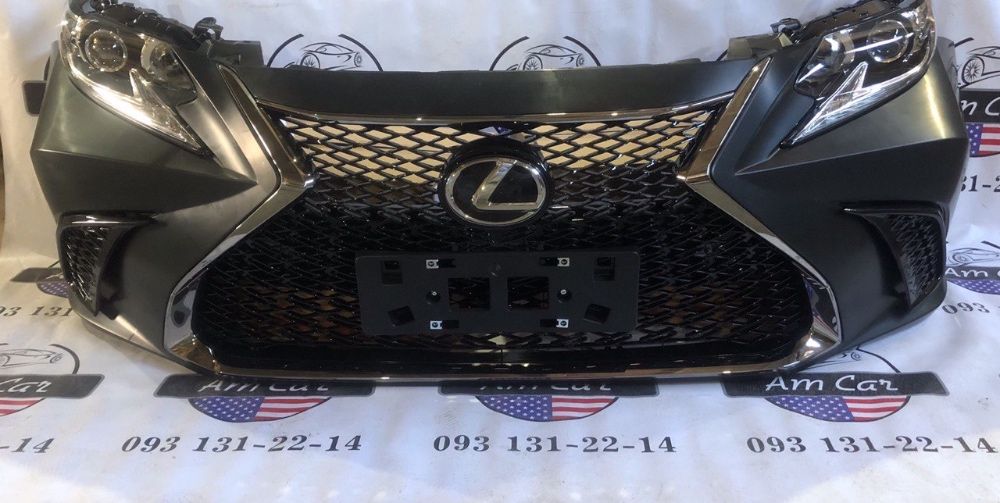 Передний бампер Lexus ES classic F-sport 2015-2019 лексус ес