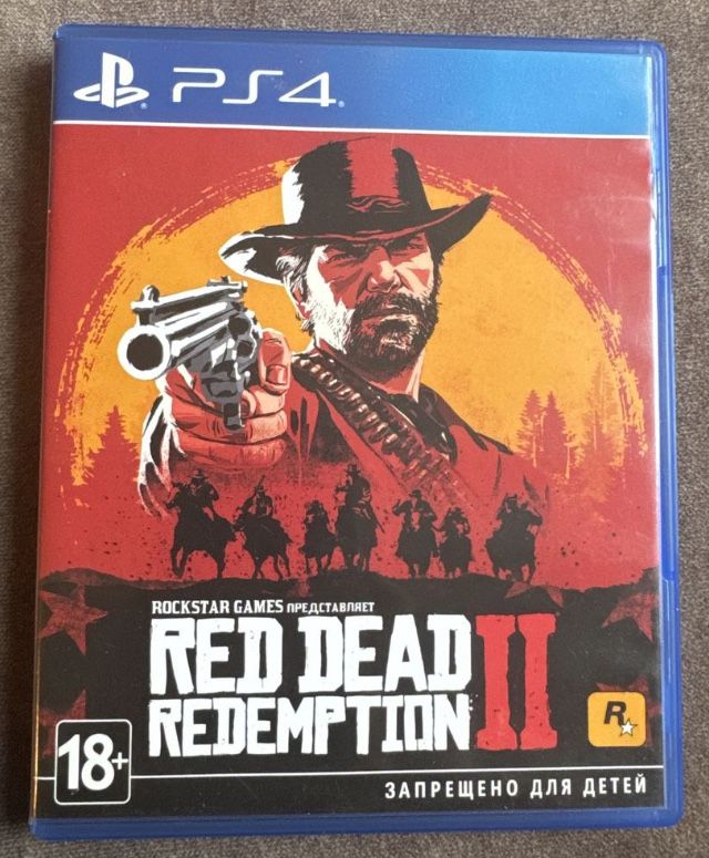 Диск игра ps4 ps5 человек паук rdr 2 ufc