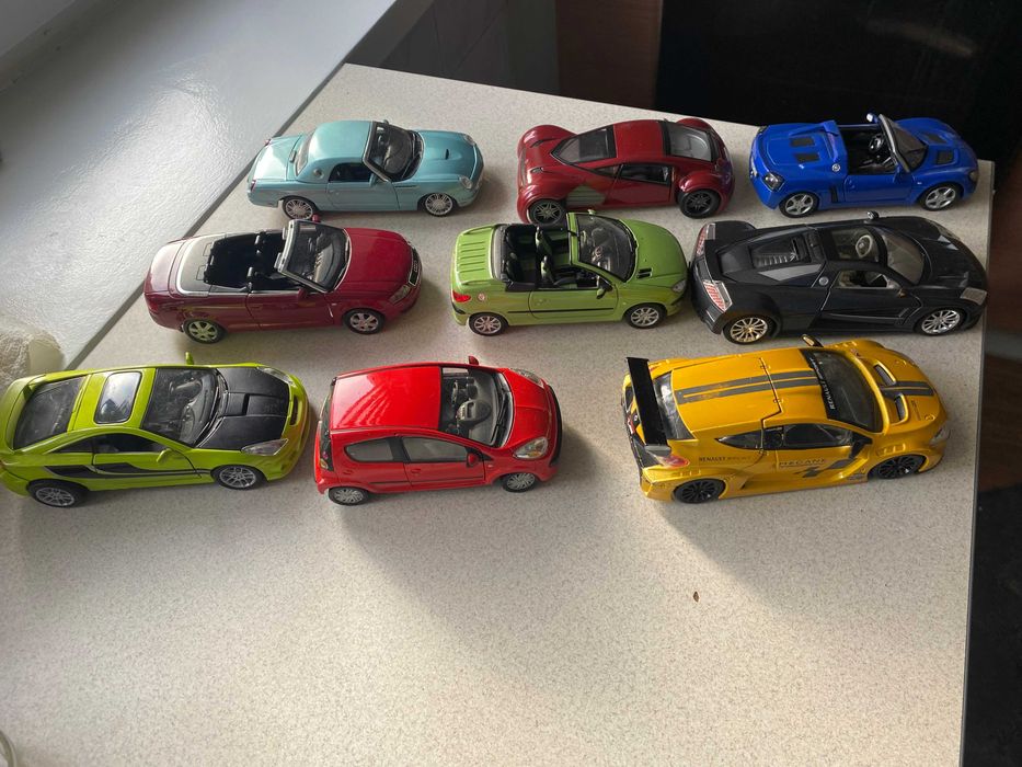 Модели авто 1:24