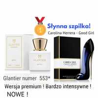 Nowe perfumy glantier premium 553, OKAZJA!! [GoodGirl] 50ml