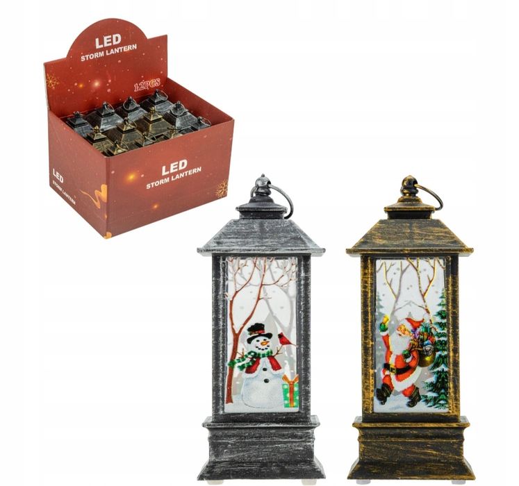 Hit!! Cenowy Latarenki Świąteczne Ruchomy Płomień LED