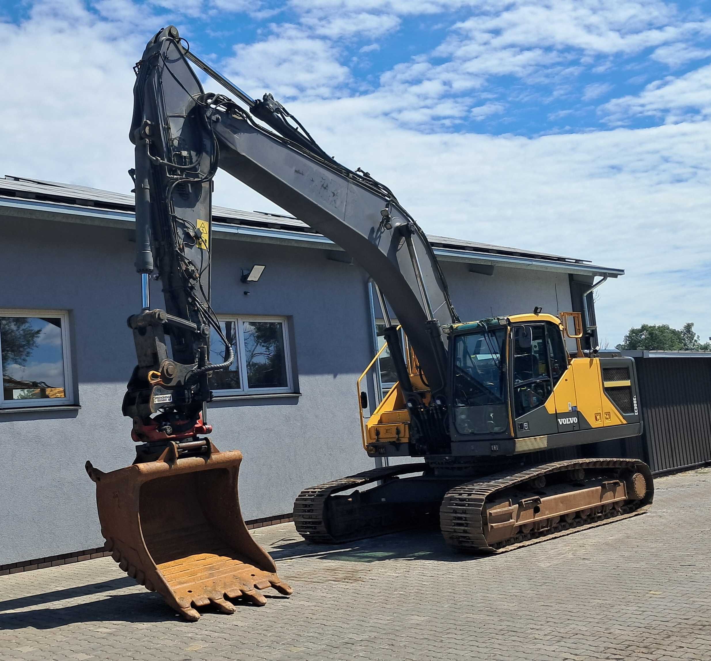 VOLVO EC300EL 2016r 9281h Rototilt INDEXATOR GPS 3D LEICA Centralne Sm