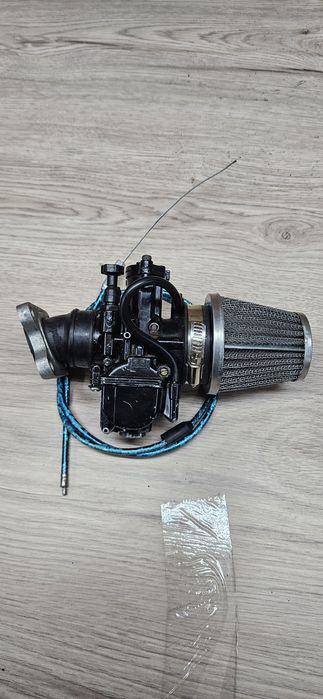 Stage 6 28mm polini stozek filtr gaznik zestaw am6 rieju yamaha beta