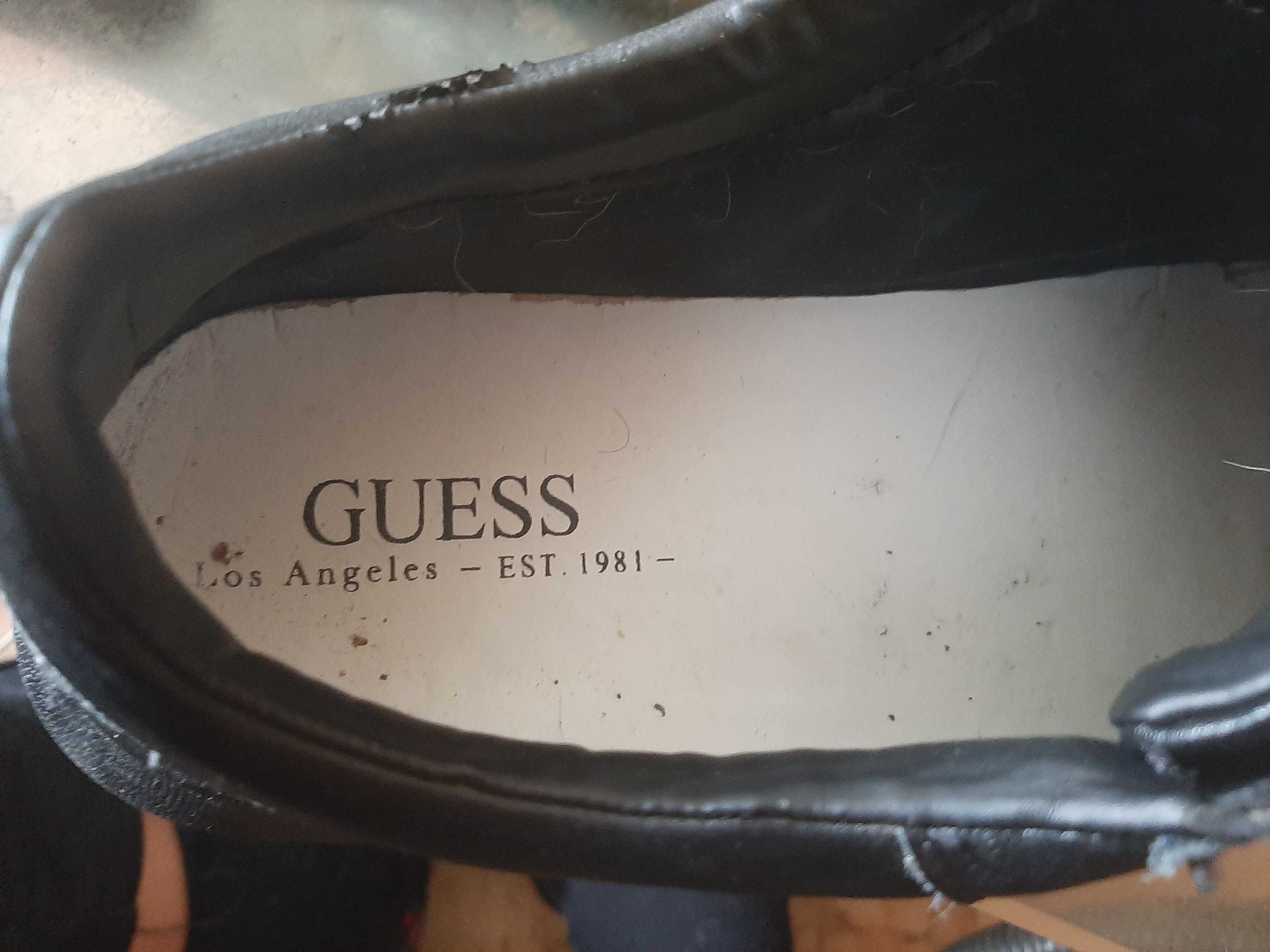 Guess oryginalne skórzane buty 45