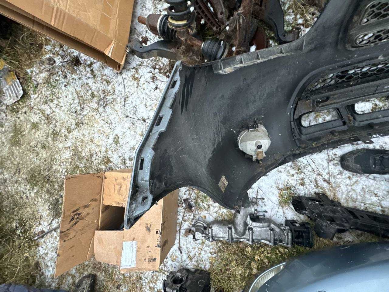 Передній Бампер в зборі до Hyundai Santa Fe 2008