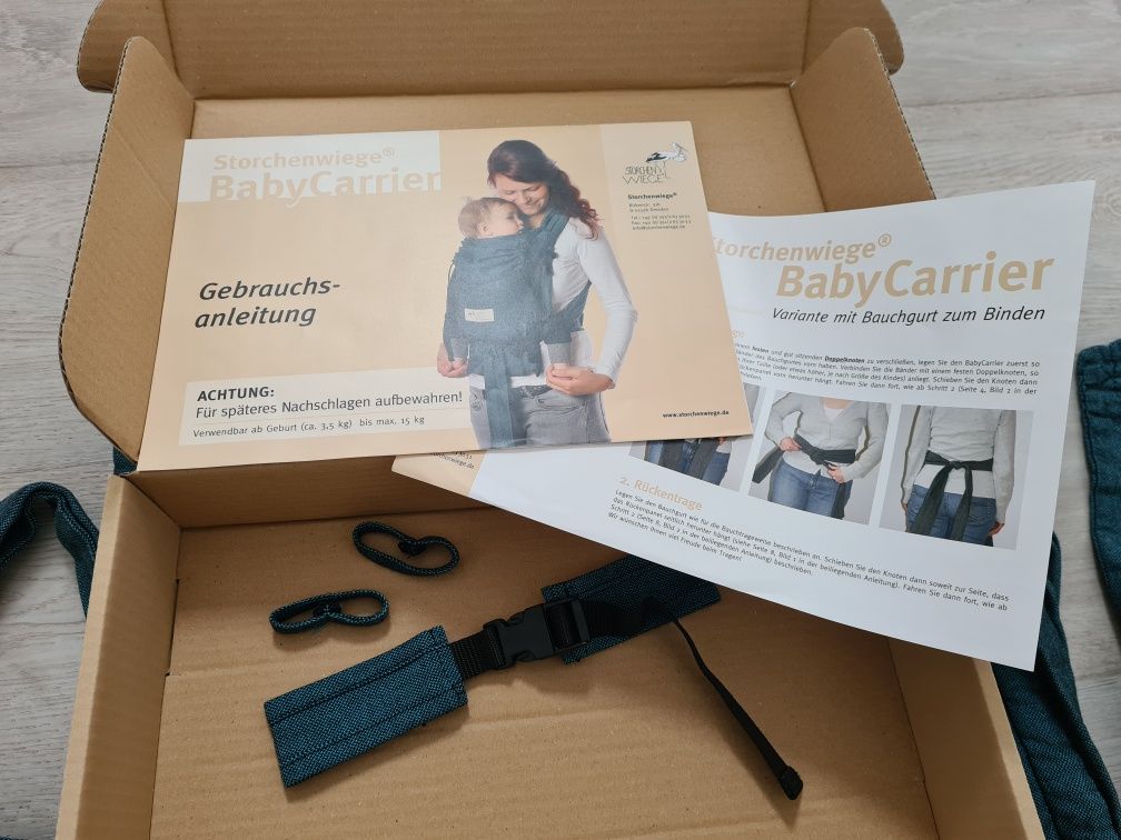 Nosidło Storchenwiege BabyCarrier