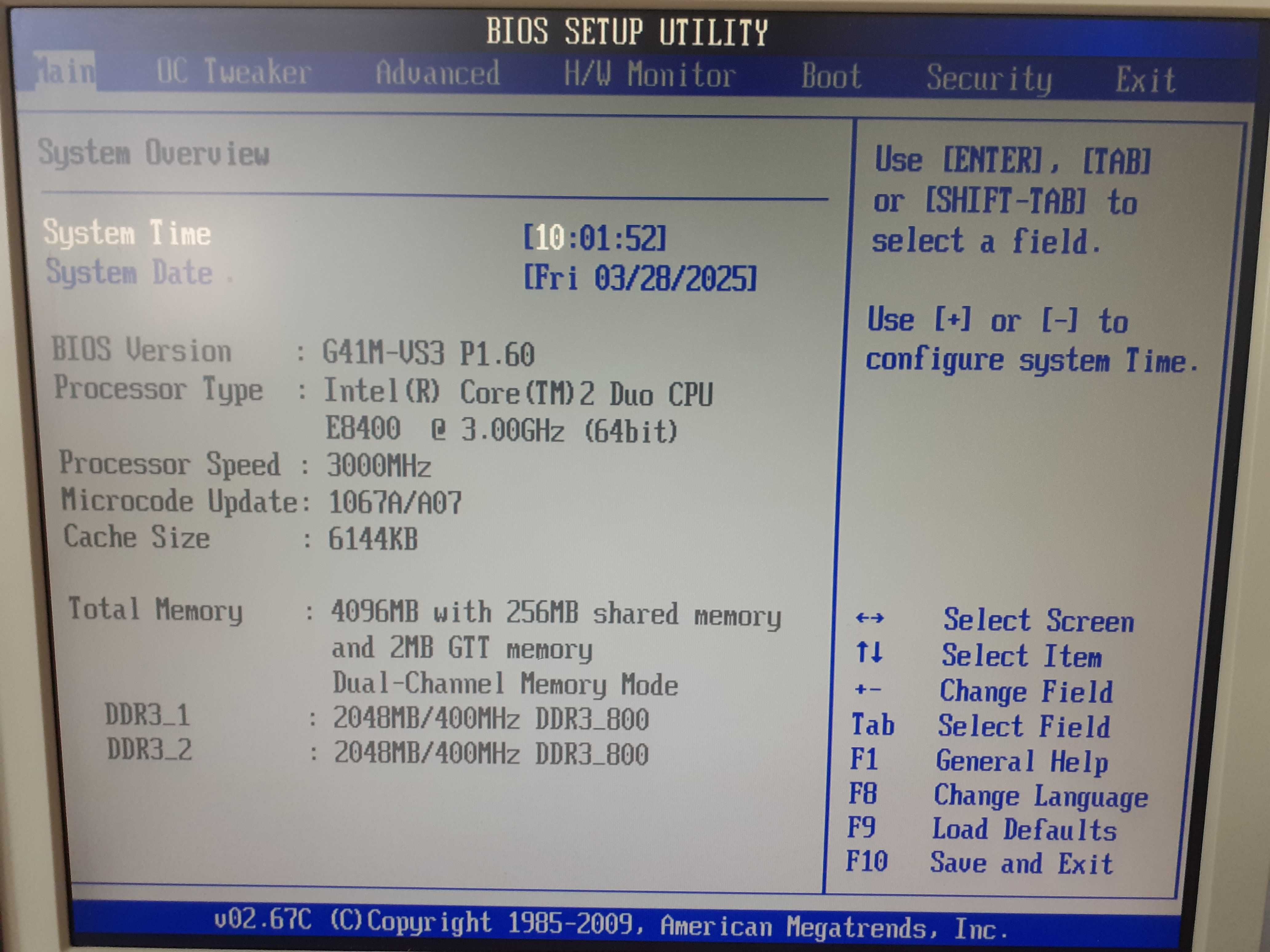 Komputer Intel Core2 Duo E8400 3GHz Big Tower Codegen 500W