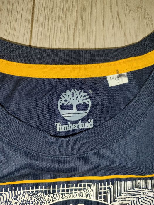 Timberland т.синя футболка/ довгірукава 14 р./162 
 Футболка з довгим