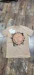 Hermes beżowa koszulka męska t-shirt bawełna premium S