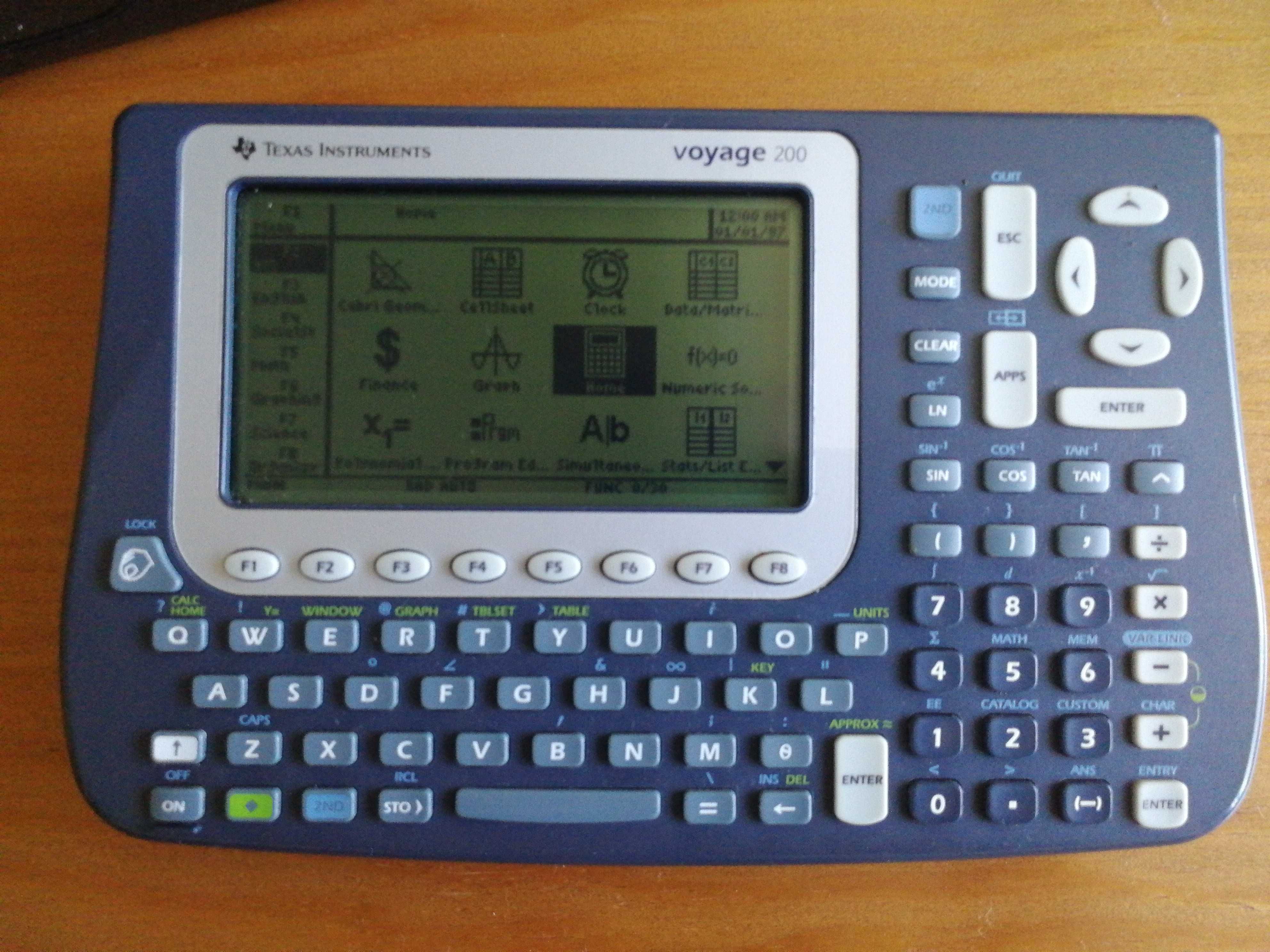 Calculadora Texas Instruments Voyage 200