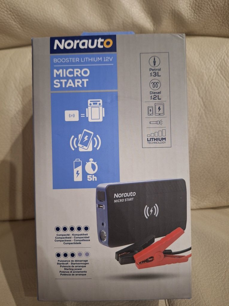 Urządzenie rozruchowe Norauto booster Micro Start