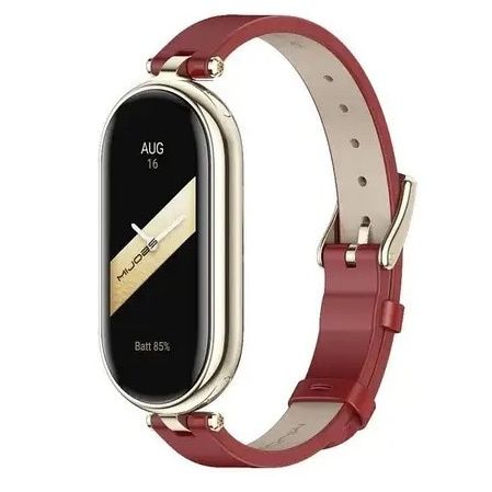 Шкіряні ремінці MiJOBS для фітнес браслетів Xiaomi Mi Band 10,9,8,7,6,