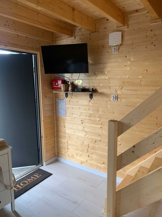 Dom drewniany Jarząb A 4x5m + 2m taras 20m2