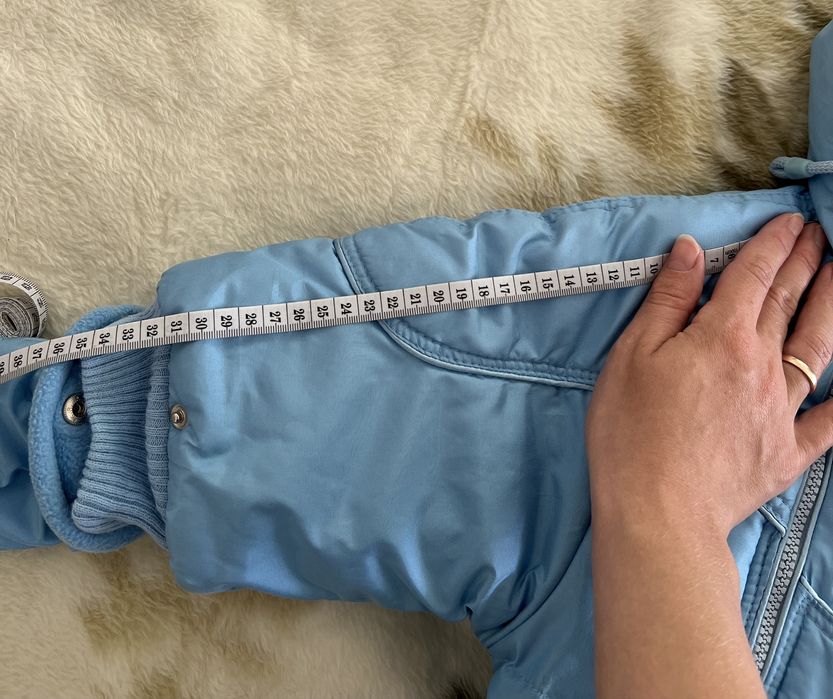 Зимовий комбінезон-конверт для хлопчика Bokollo, 74 розмір