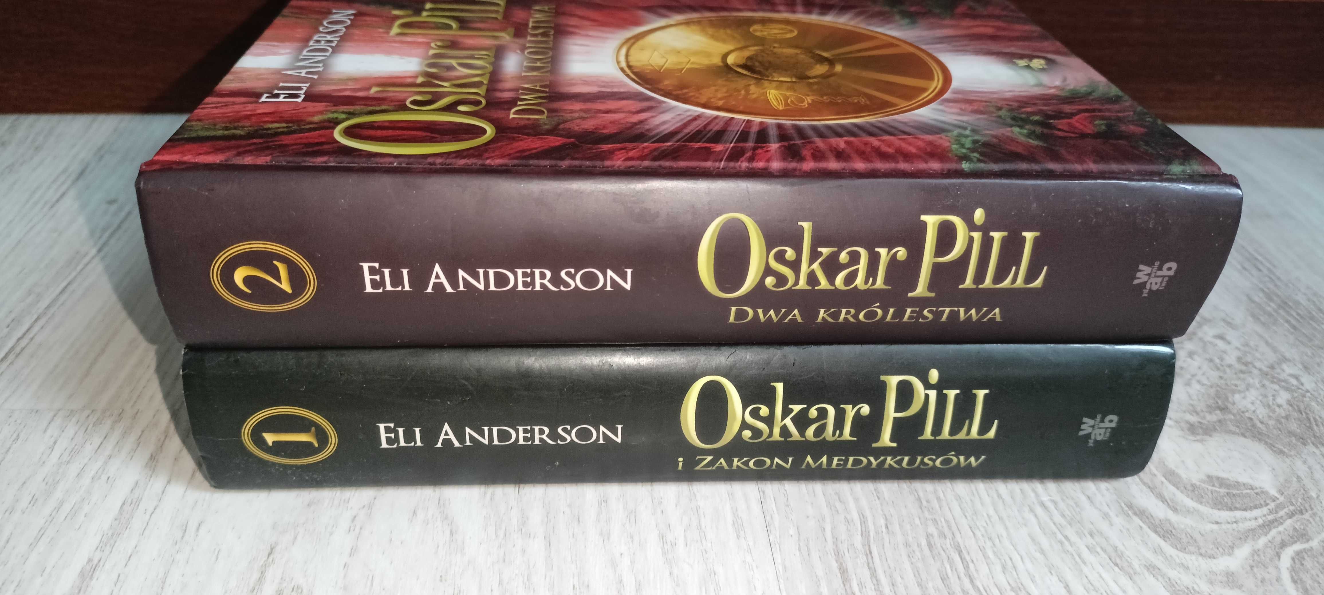 2x Eli Anderson Oskar Pill i Zakon Medykusów + Dwa Królestwa