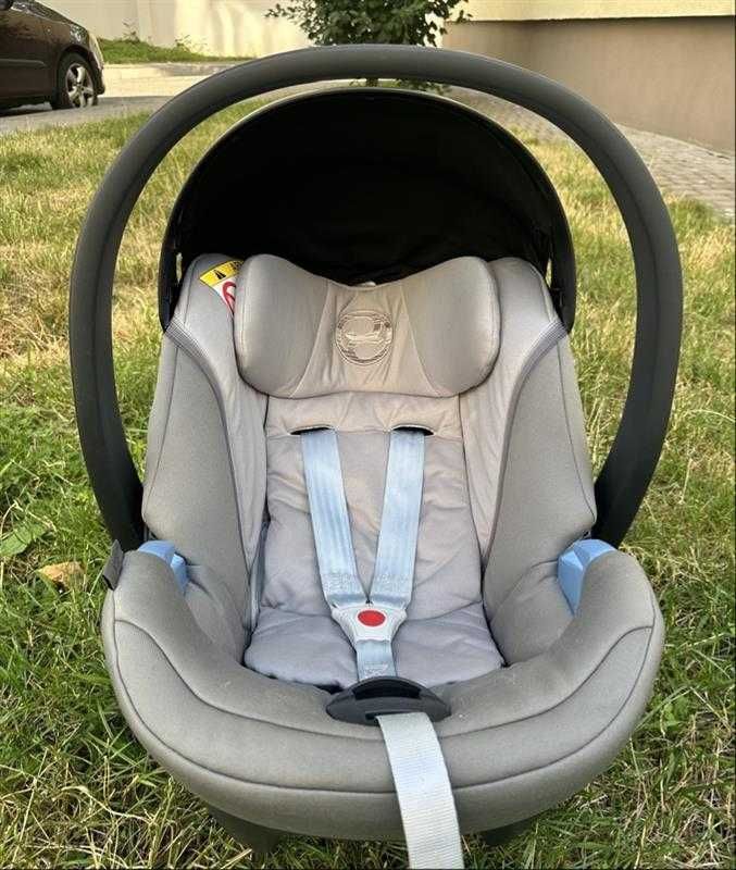 Cybex Priam 3в1 Soho Grey на шасі Rose Gold — повний комплект