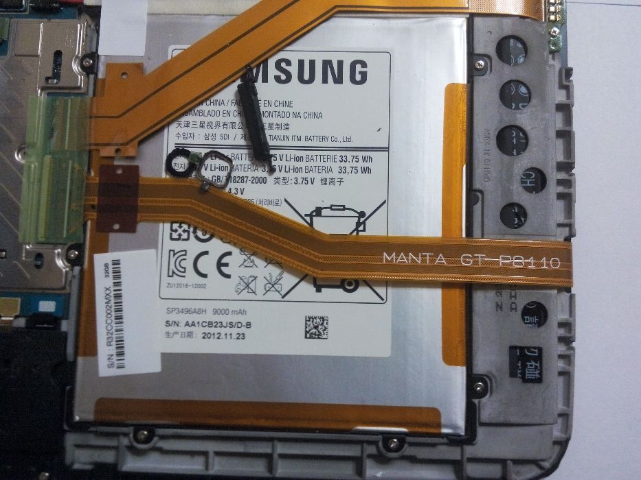 планшет Samsung Google Nexus 10 P8110 по запчастям