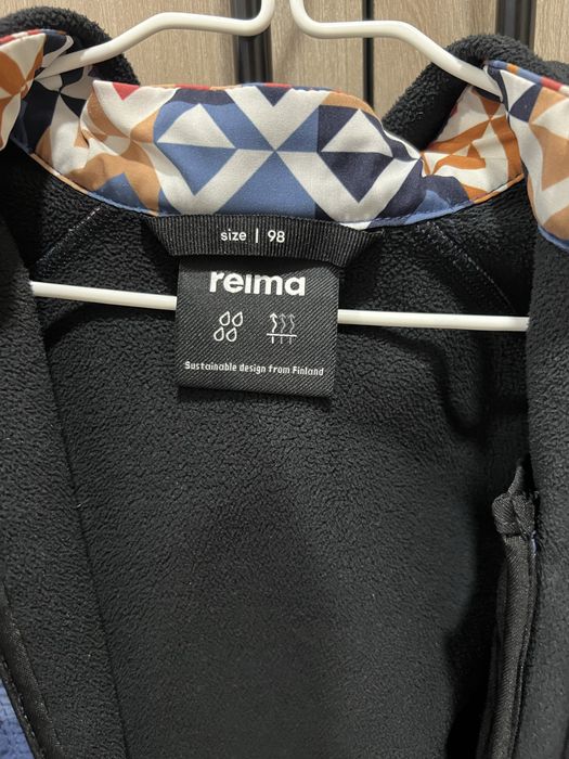 Куртка/ветровка Reima на флисе. Размер 98 см