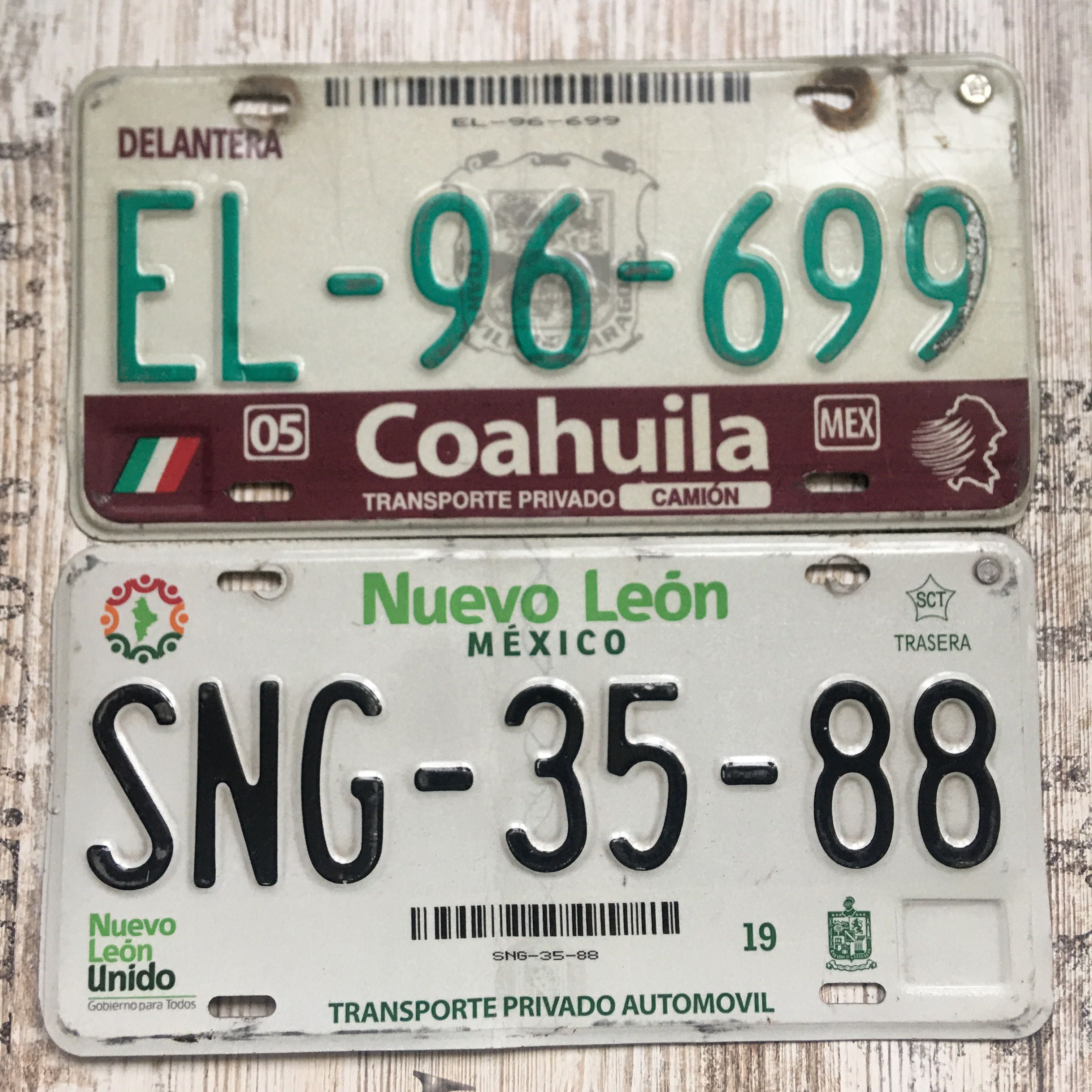 Мексиканский номерной знак мексика автомобильный номер Mexico plate