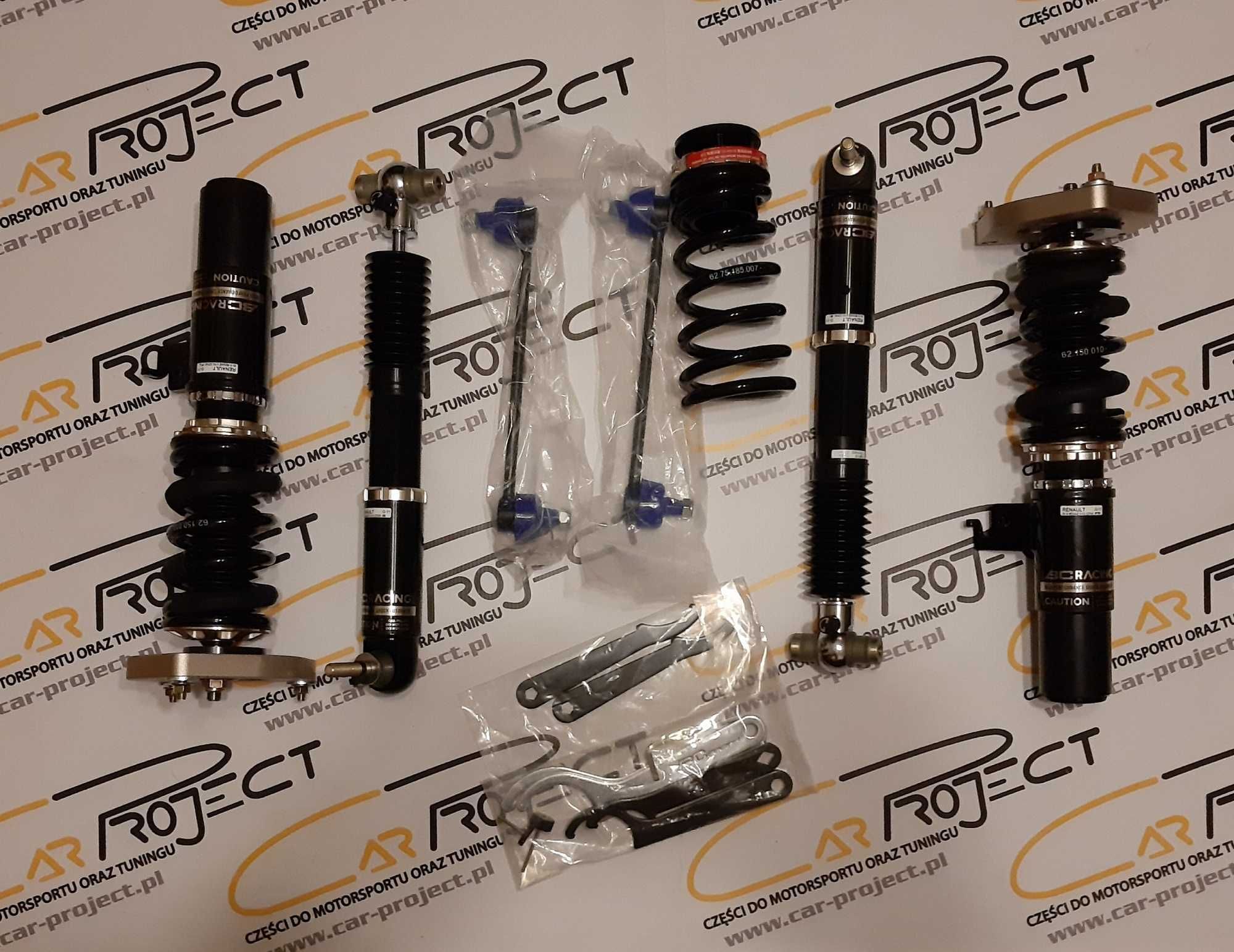 Gwint gwintowane BC Racing do Renault Sport Clio Megane Twingo R.S. RS
