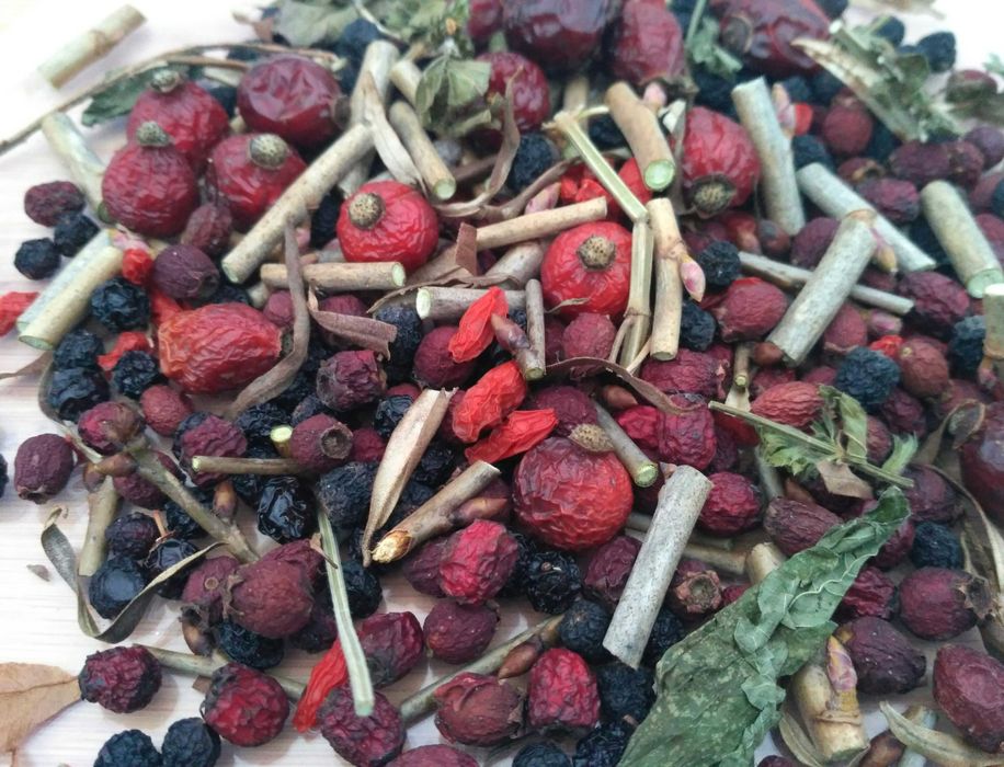 Домашній ЧАЙ !  Натуральний "Вітамінна бомба" та "Ягідний коктейль"