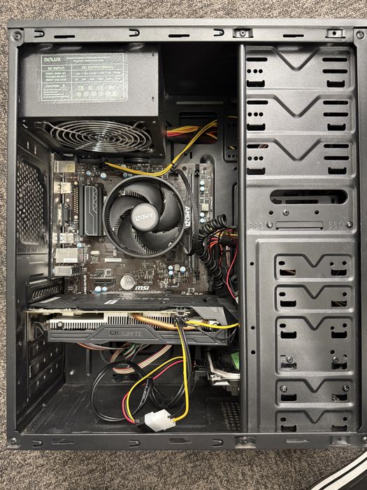 Ігровий ПК / Ryzen 5 1600 / GTX 1060 3GB / 8GB RAM / SSD + HDD