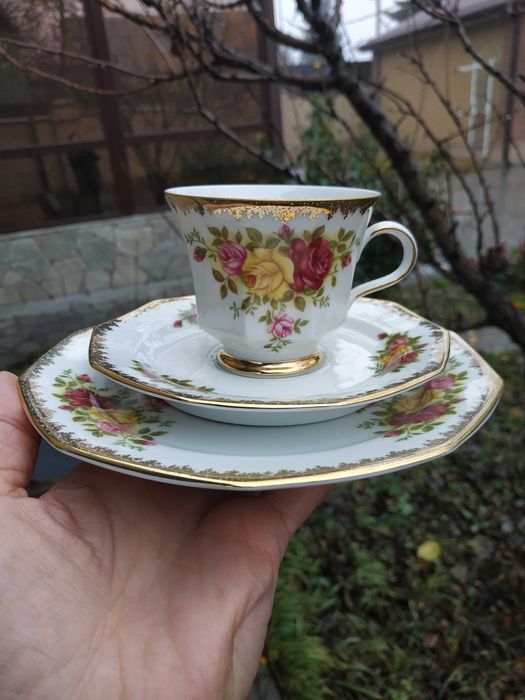 Кофейное трио тройка Германия Бавария Винтаж Фарфор