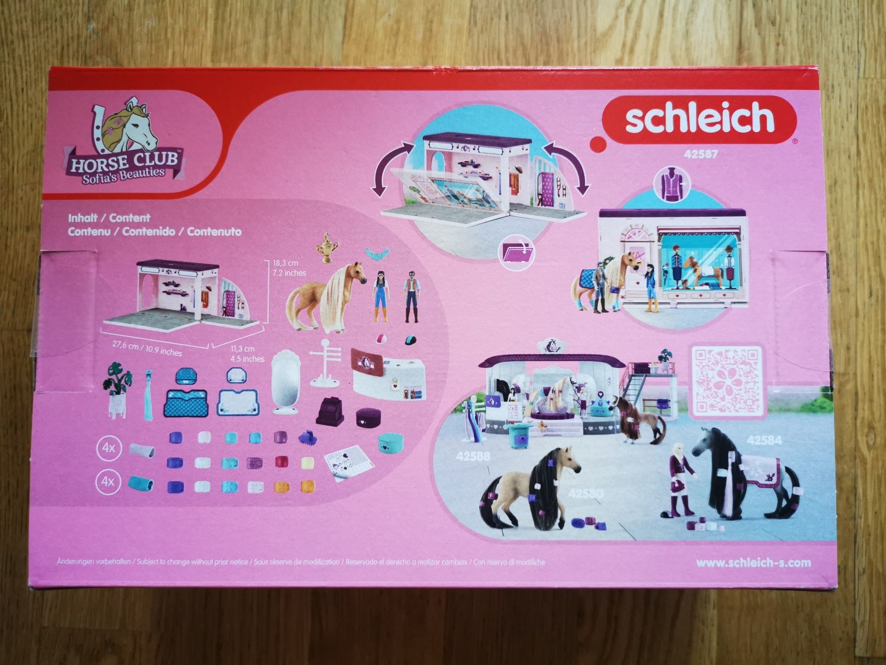 Schleich Sofia's Beauties 42587 Pop-Up Boutique, dla dzieci od 4 lat