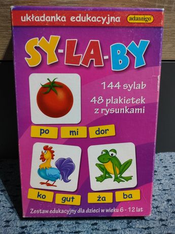 Gra edukacyjna Sylaby