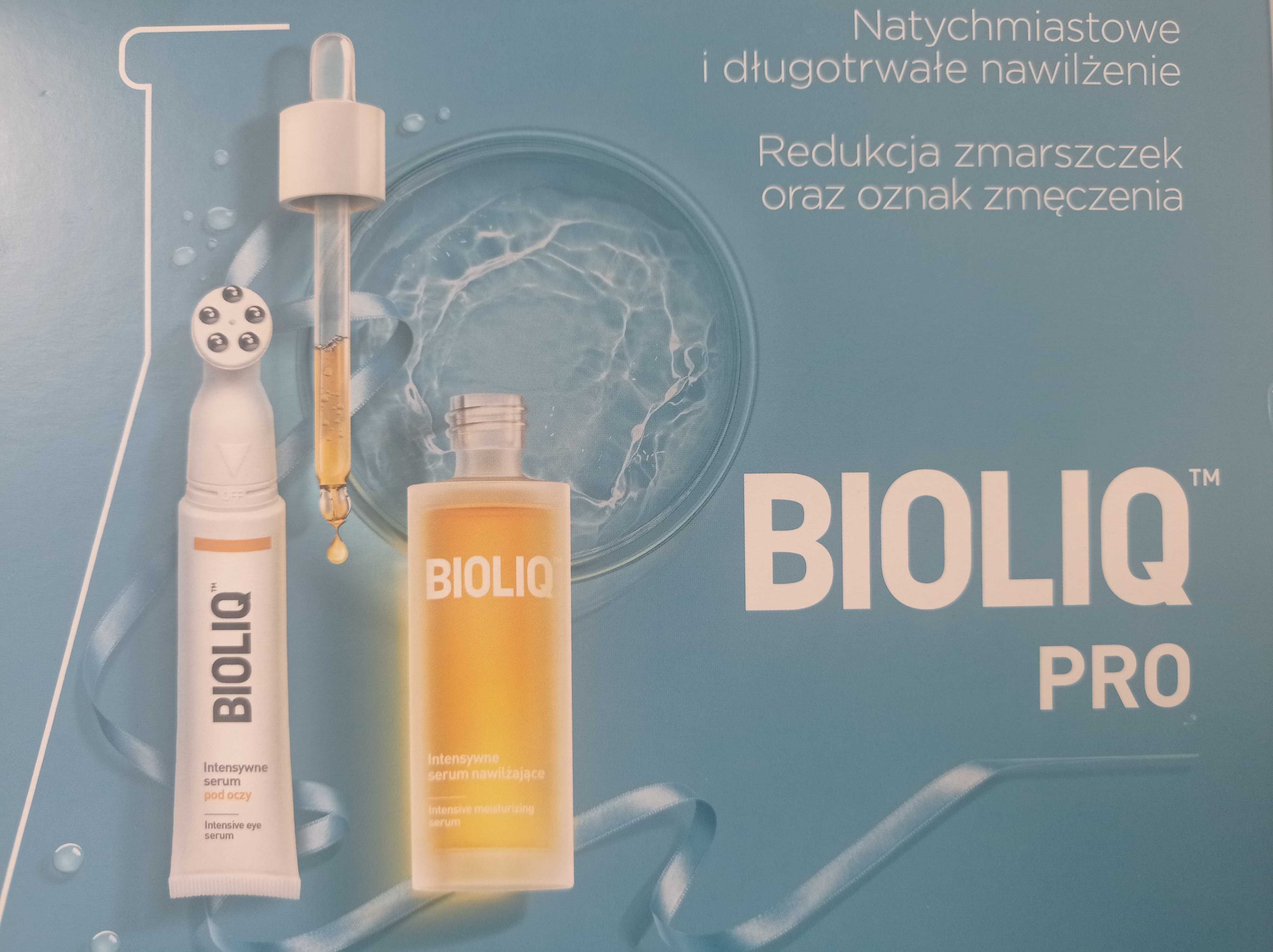 Zestaw Bioliq serum nawilżające i krem p/oczy