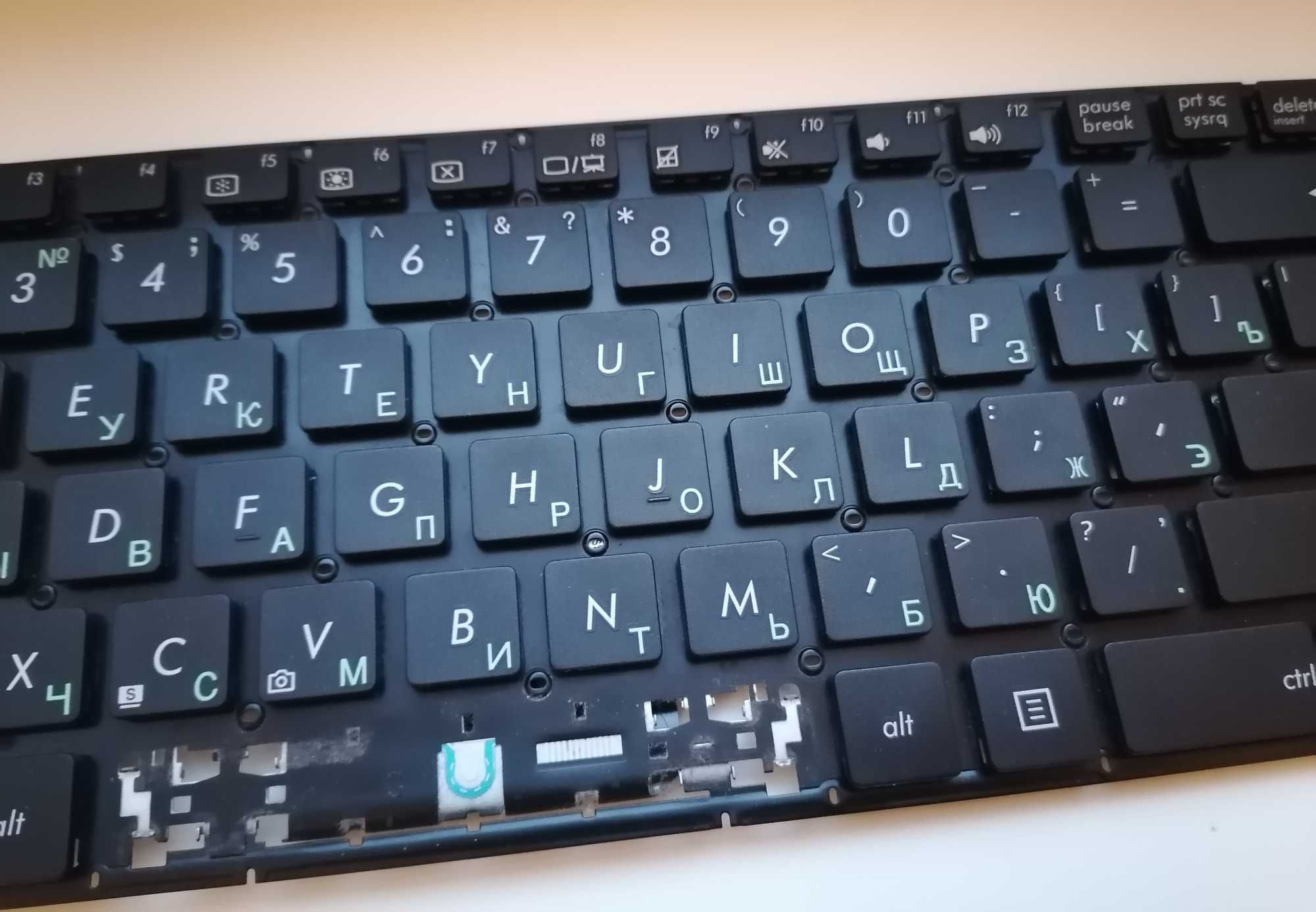 Кнопки клавиатуры ноутбука ASUS X551С (X551CA-SX013D)