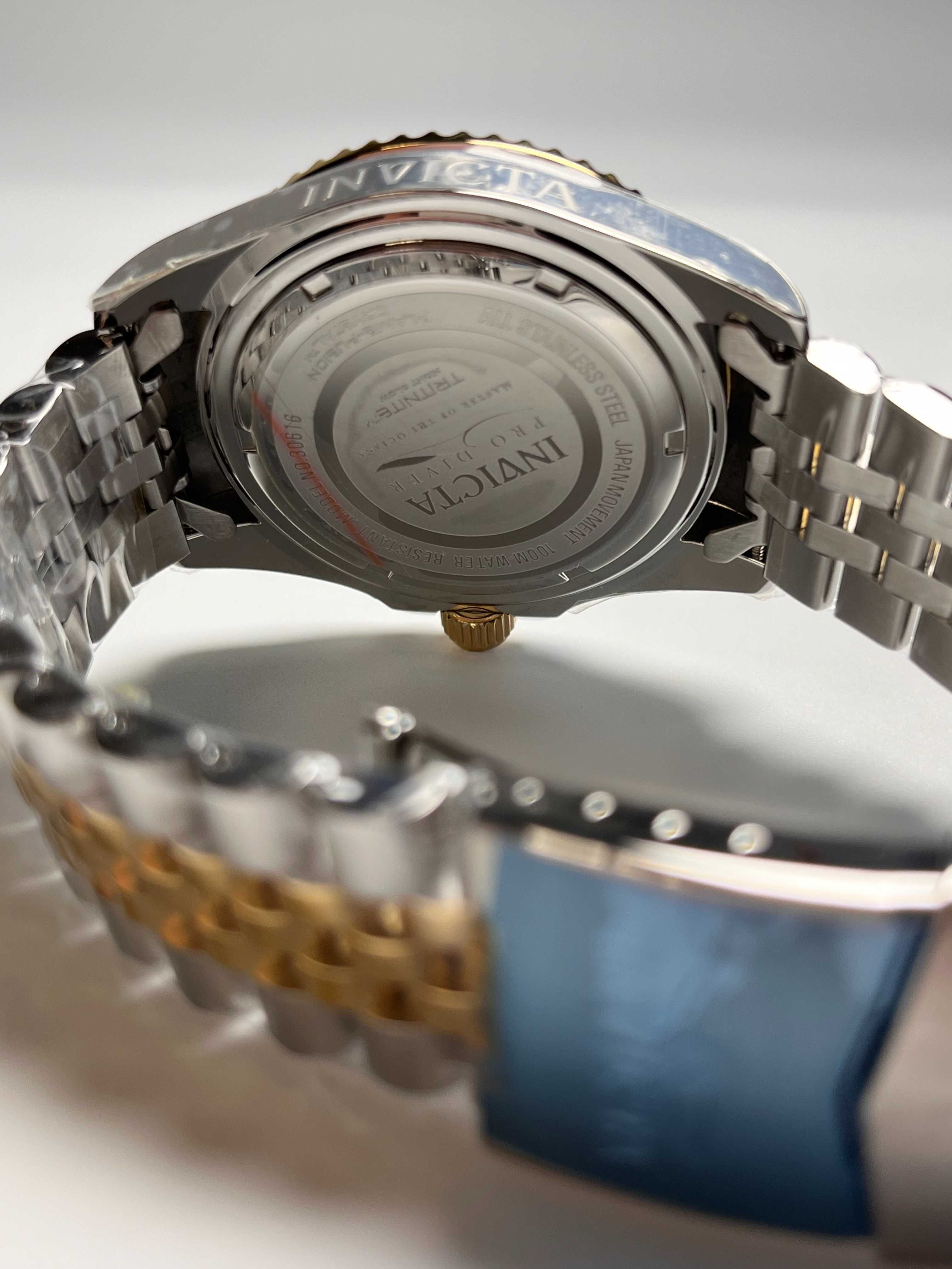 годинник класичний Invicta 30616 Diver, інвікта, часы с безелем Ø43мм
