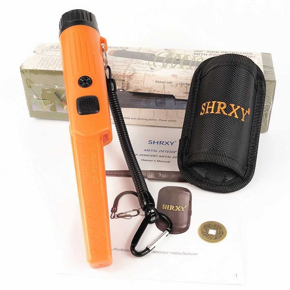Detector de Metais Portatil 360° Pinpointer