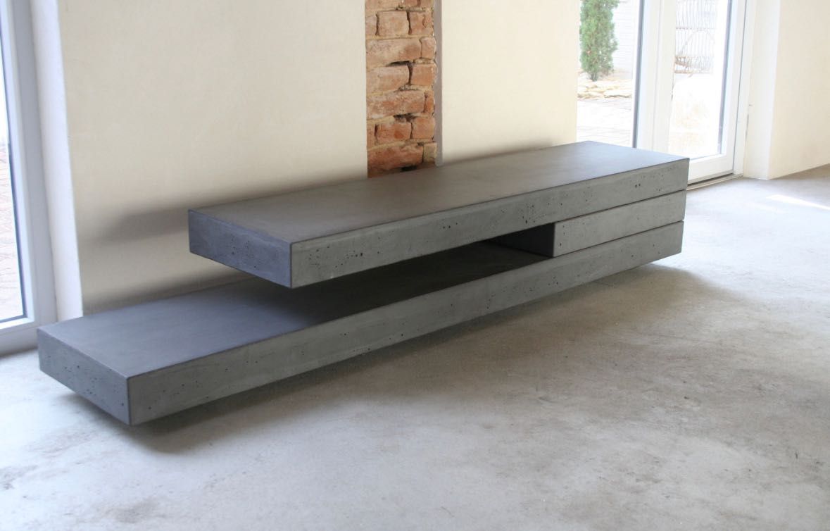 Szafka Betonowa/ Lowboard RTV 200cm
