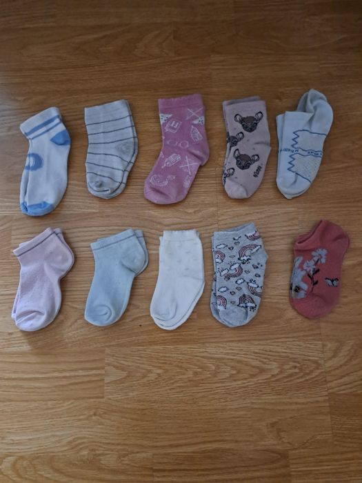 Skarpetki dla dziewczynki Cool Club r. 25-27/ 10 par za 10 zł