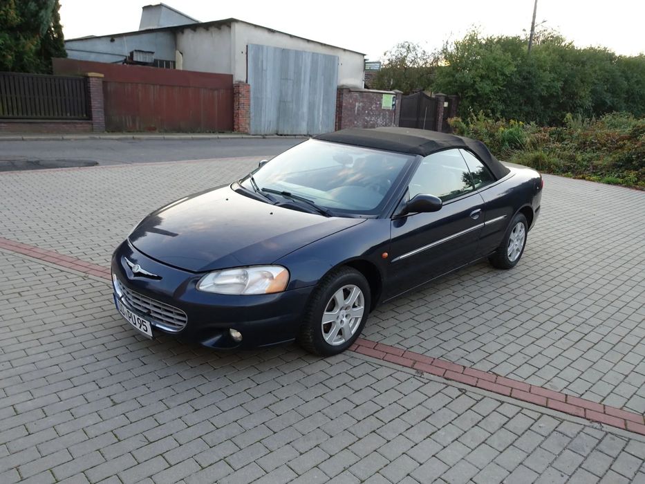 Chrysler Sebring 2.7 Cabrio Alu Tempomat Klima Serwisowany z Niemiec