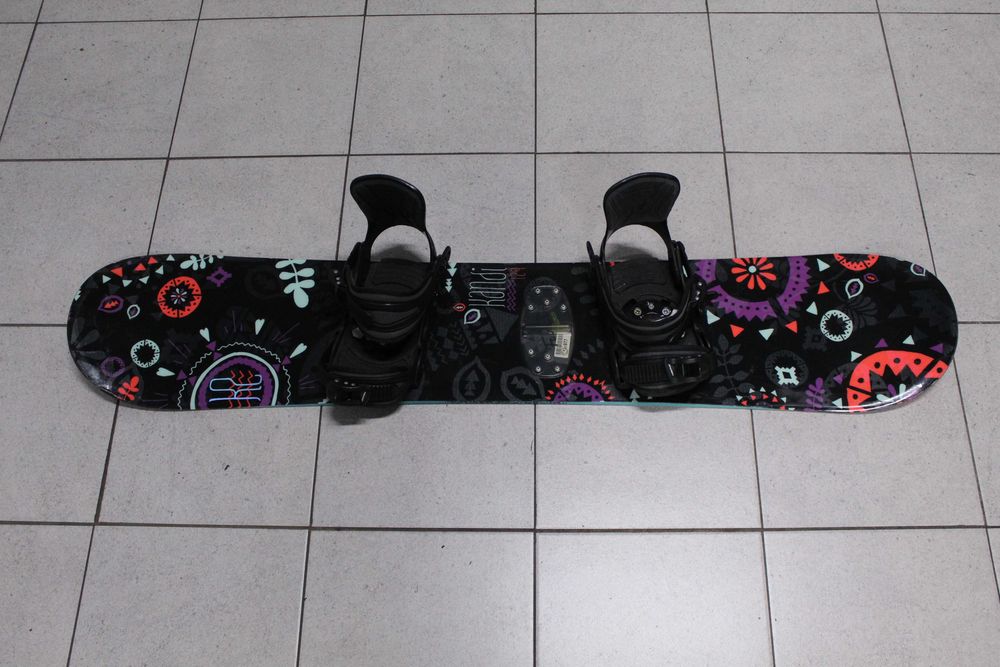 Deska Snowboard K2 KANDI 129 cm + Wiązania HEAD