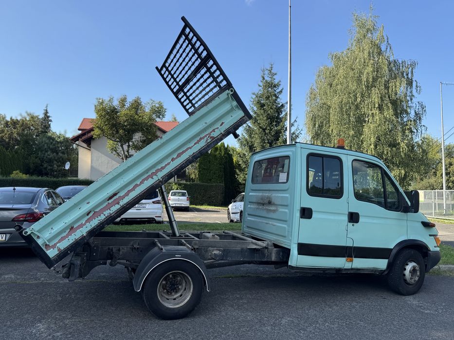 Iveco Daily Kiper Wywrotka 2.8 65c Zarejestrowane na 3.5T Dubel Doka