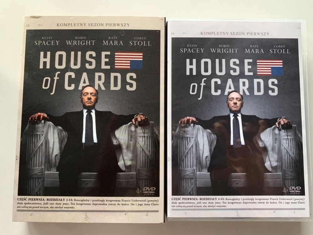 House of cards Seria 1 (4plyty)