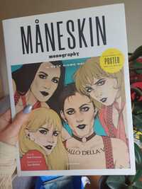 Maneskin Monography Książka po włosku z plakatem