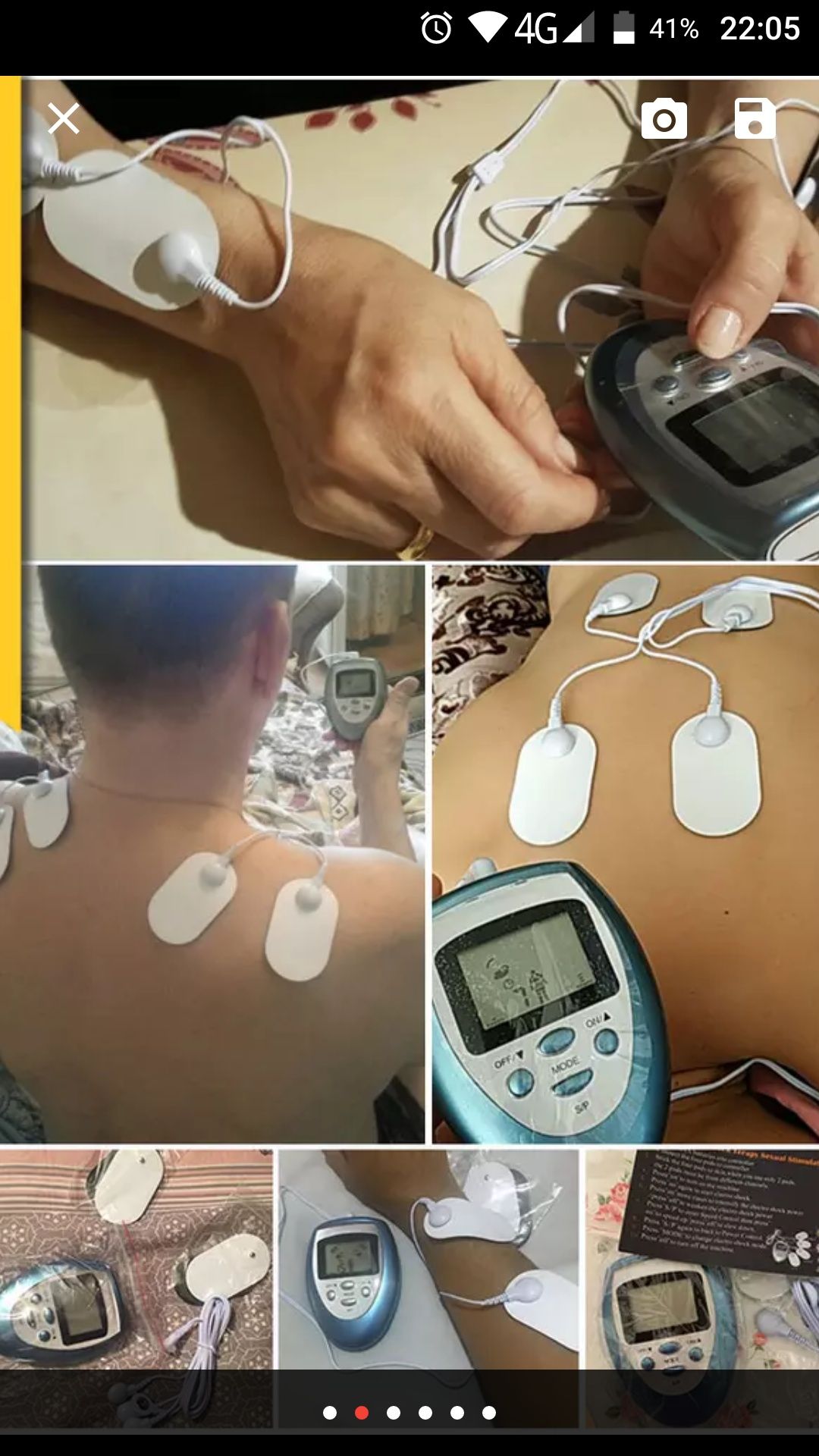 Digital Máquina de Fisioterapia Massagem