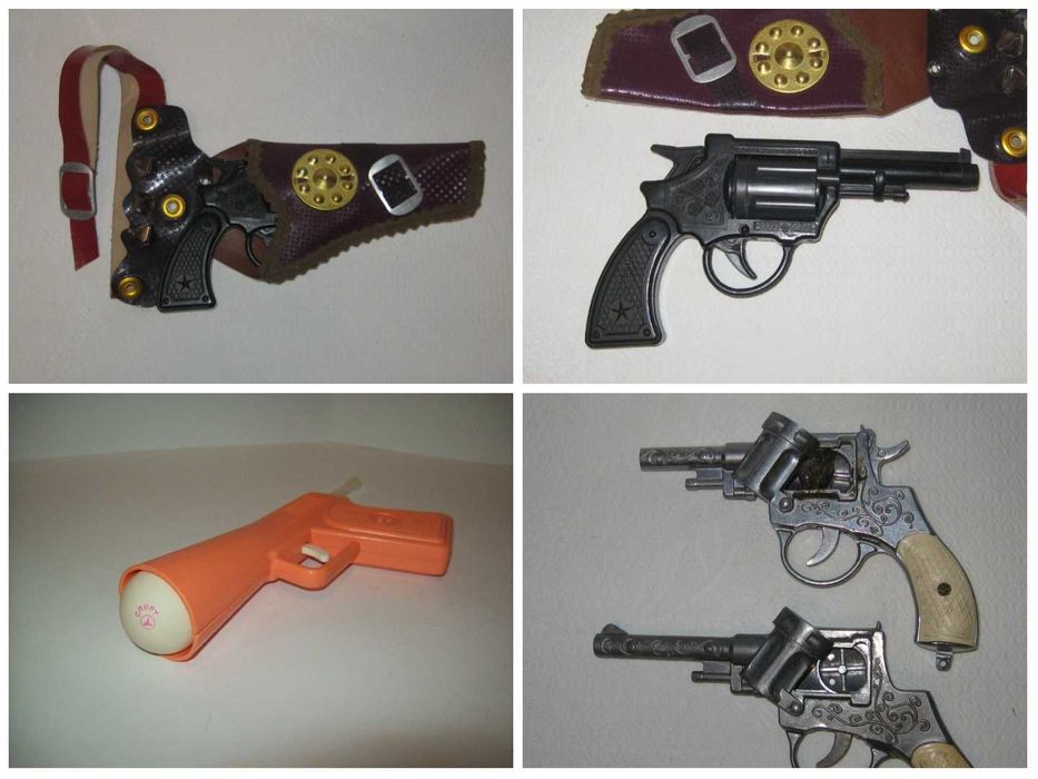 Игрушка автомат пистолет револьвер про-во СССР
