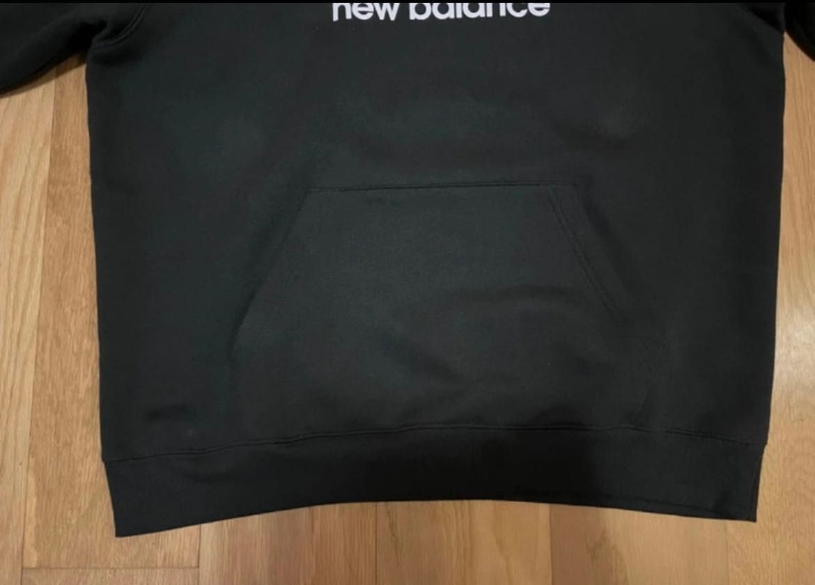 hoodie preto new balance