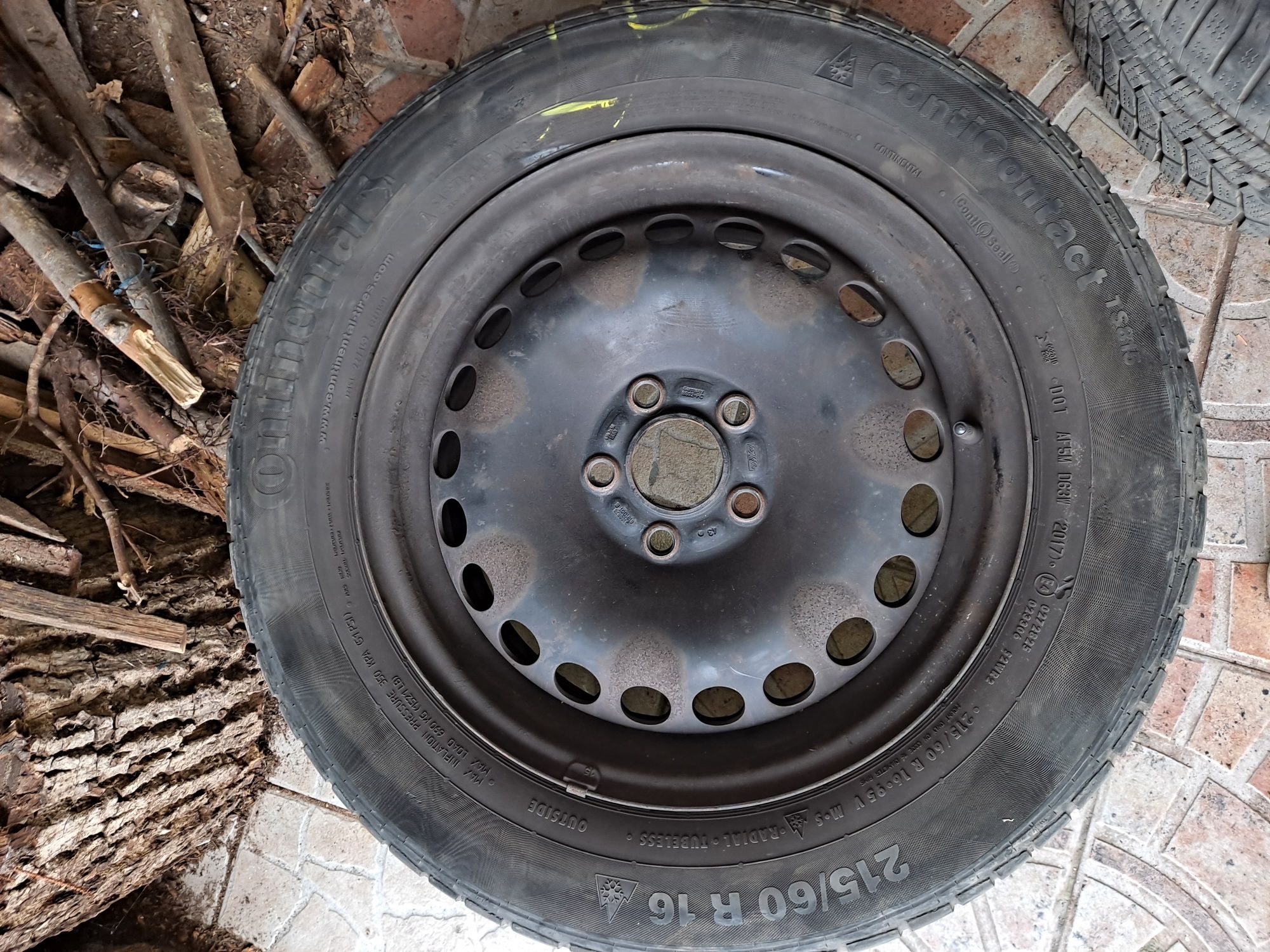 Opony letnie na felgach hankok 215/60 R16 na fe