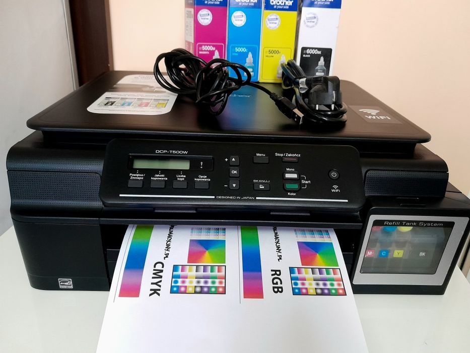 ‼️ Urządzenie wielofunkcyjne - drukarka Brother T500w Gwarancja ‼️