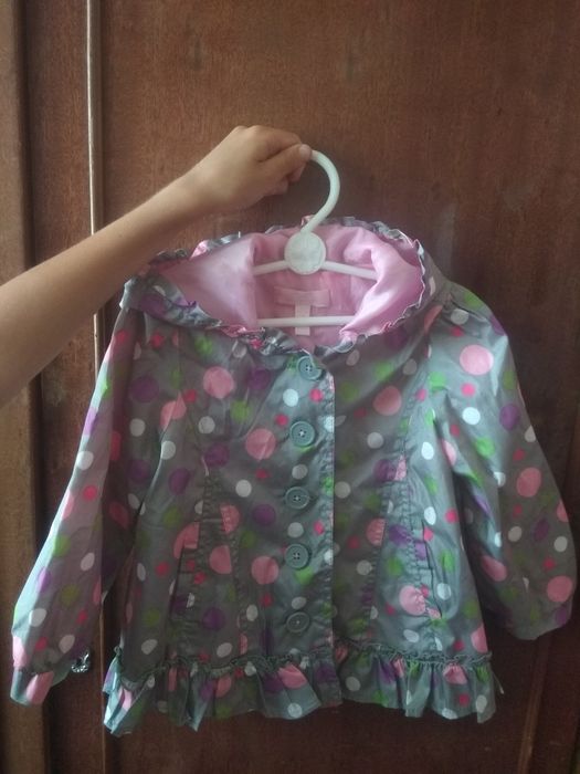 Куртка вітровка на дівчинку