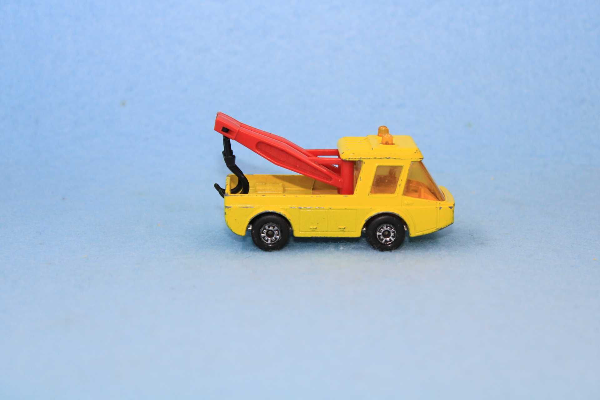Rara miniatura Matchbox Superfast Toe Joe em amarelo