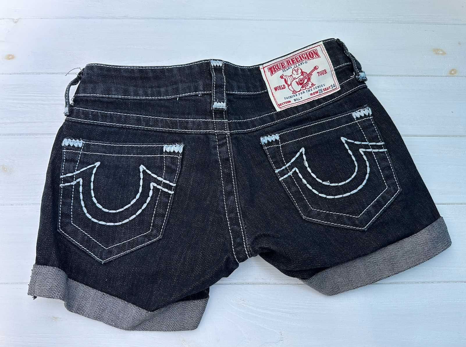 Жіночі шорти True Religion темно-сині XS