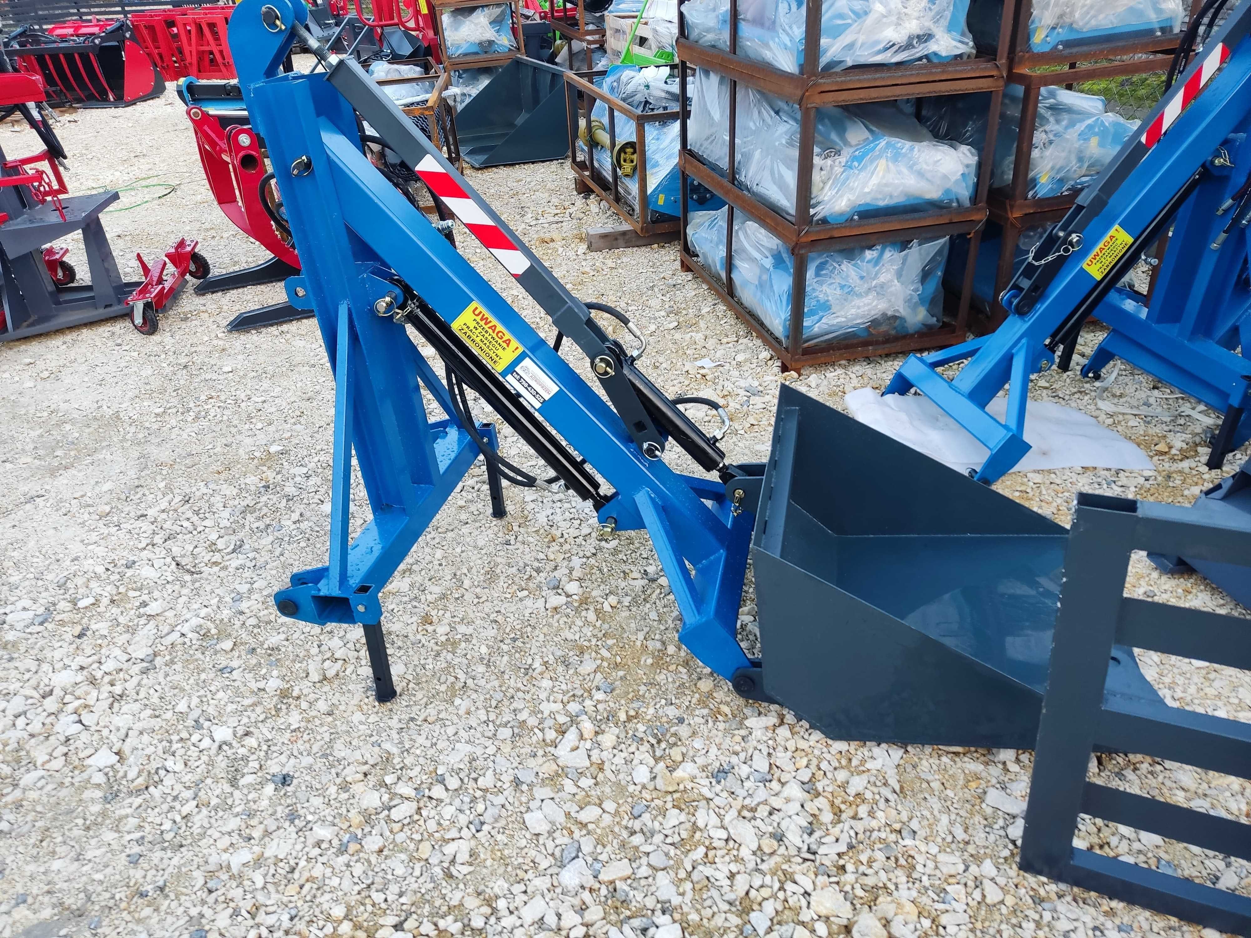 Solidny ładowacz hydrauliczny na tył ciągnika Nowy łycha transport