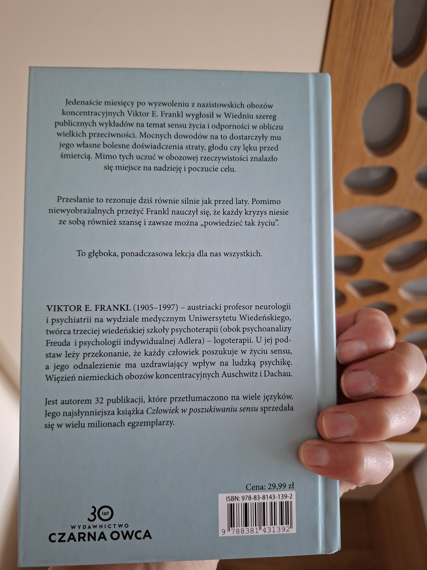 Książka O sensie życia